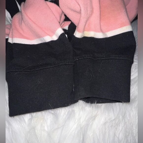 ZARA Patch Striped Polo Pink and Black, Unisex, Men size Small - Picture 8 of 15